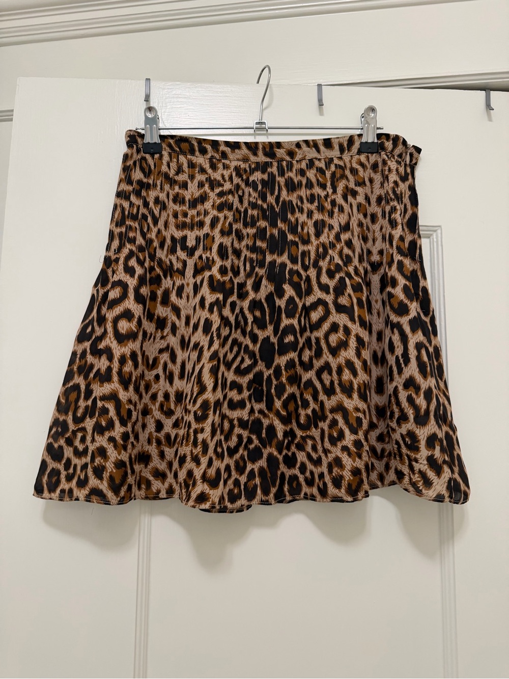 Parker Leopard Print Mini Skirt - Brown & Black